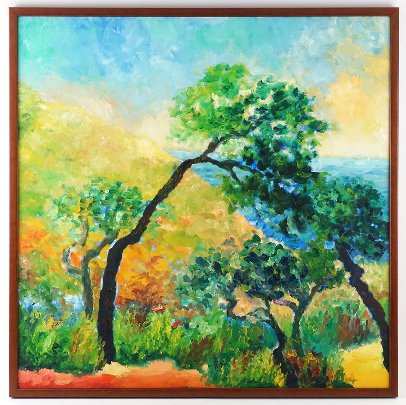Maryse Casol, Lumière Méditerranénne, painting 2002