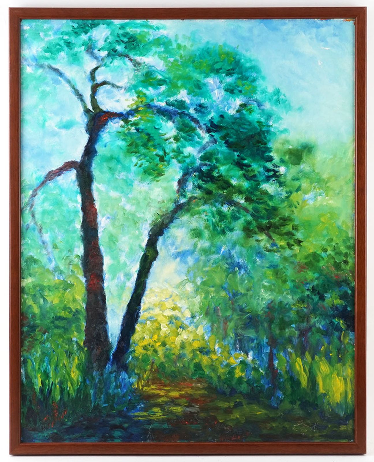 Maryse Casol, Sous-Bois Estival au Mont-Royal Painting, 2002