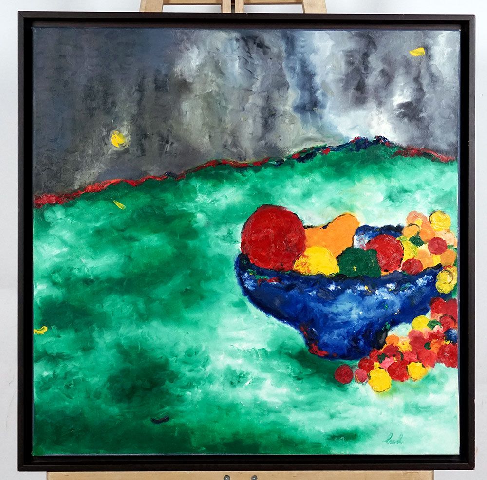 Maryse Casol, Vendange painting, 2004