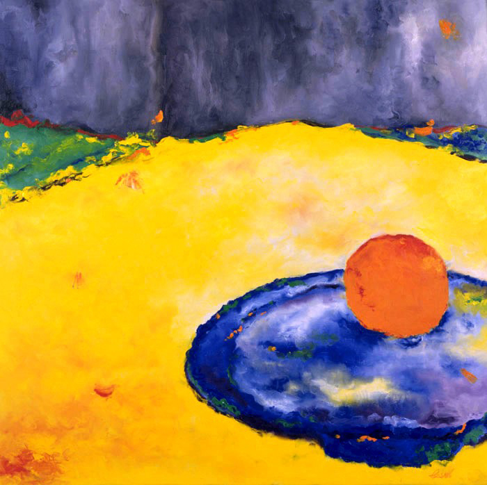 Maryse Casol, peinture Fruit de la Passion, 2004