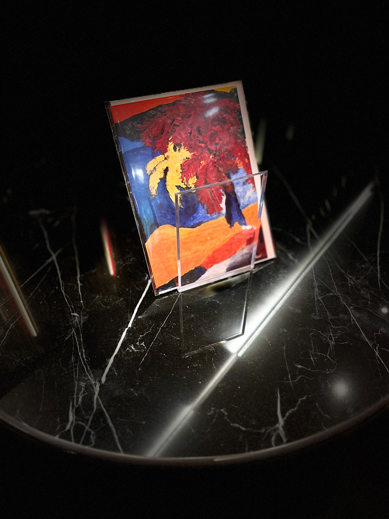 Maryse Casol notecard Exaltation, 2009