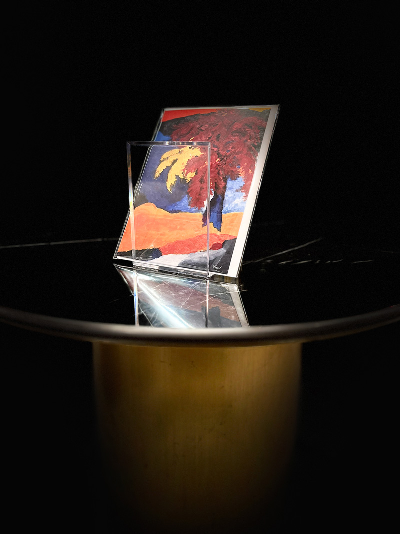 Maryse Casol notecard Exaltation, 2009