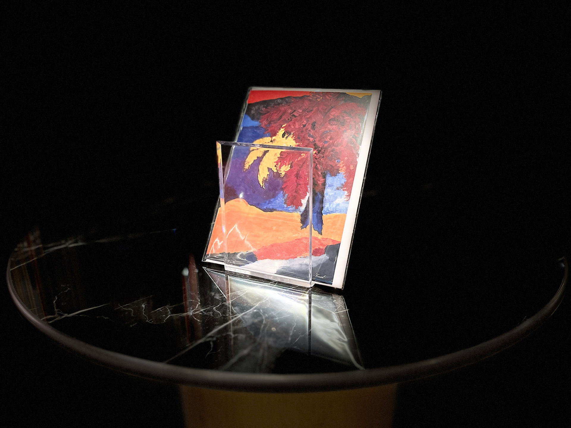 Maryse Casol notecard Exaltation, 2009