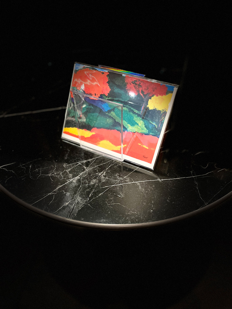 Maryse Casol notecard Sérénité, 2009