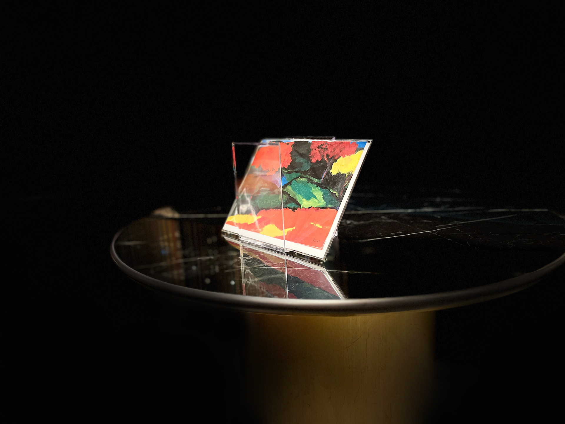 Maryse Casol notecard Sérénité, 2009