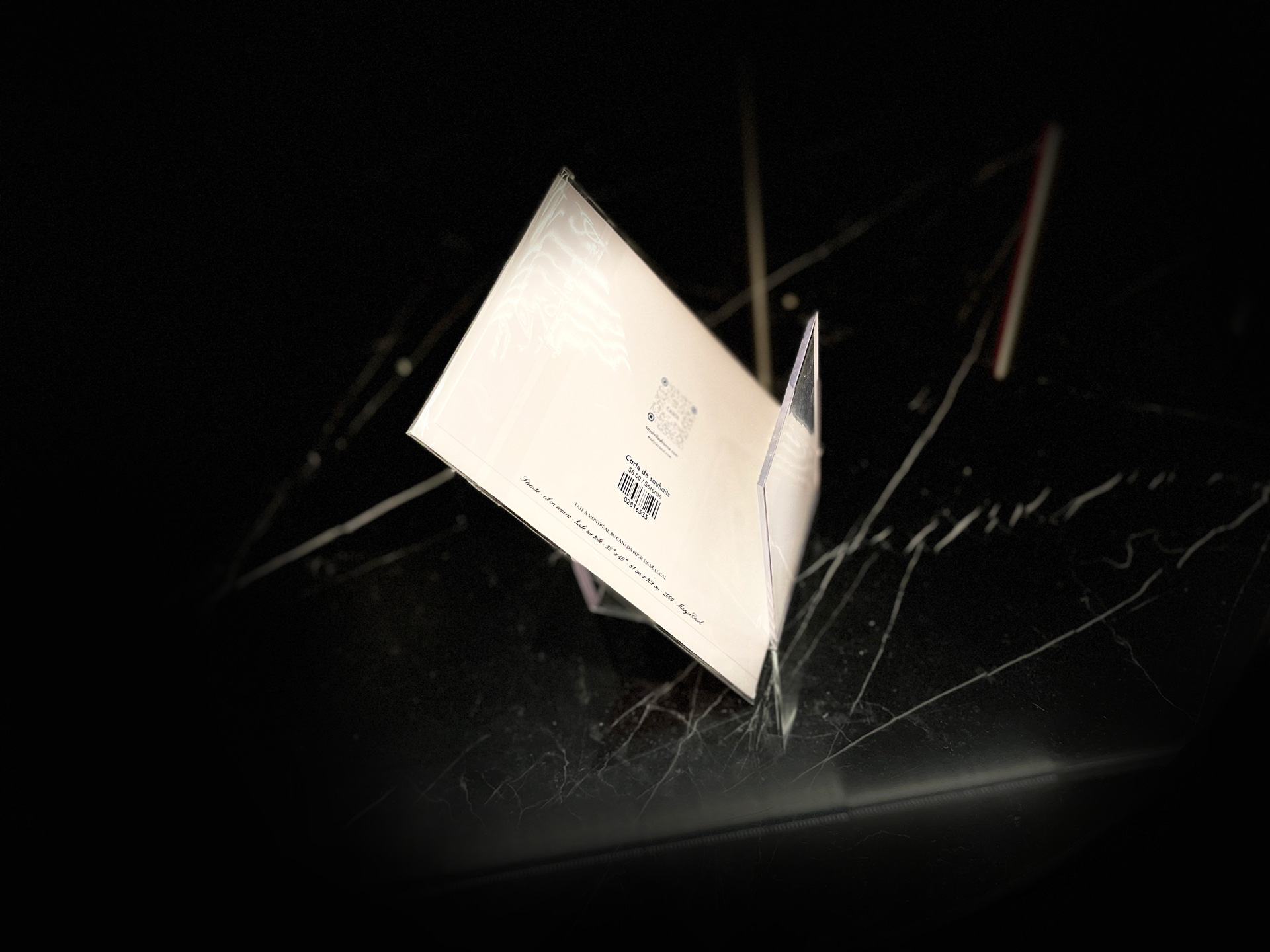Maryse Casol notecard Sérénité, 2009