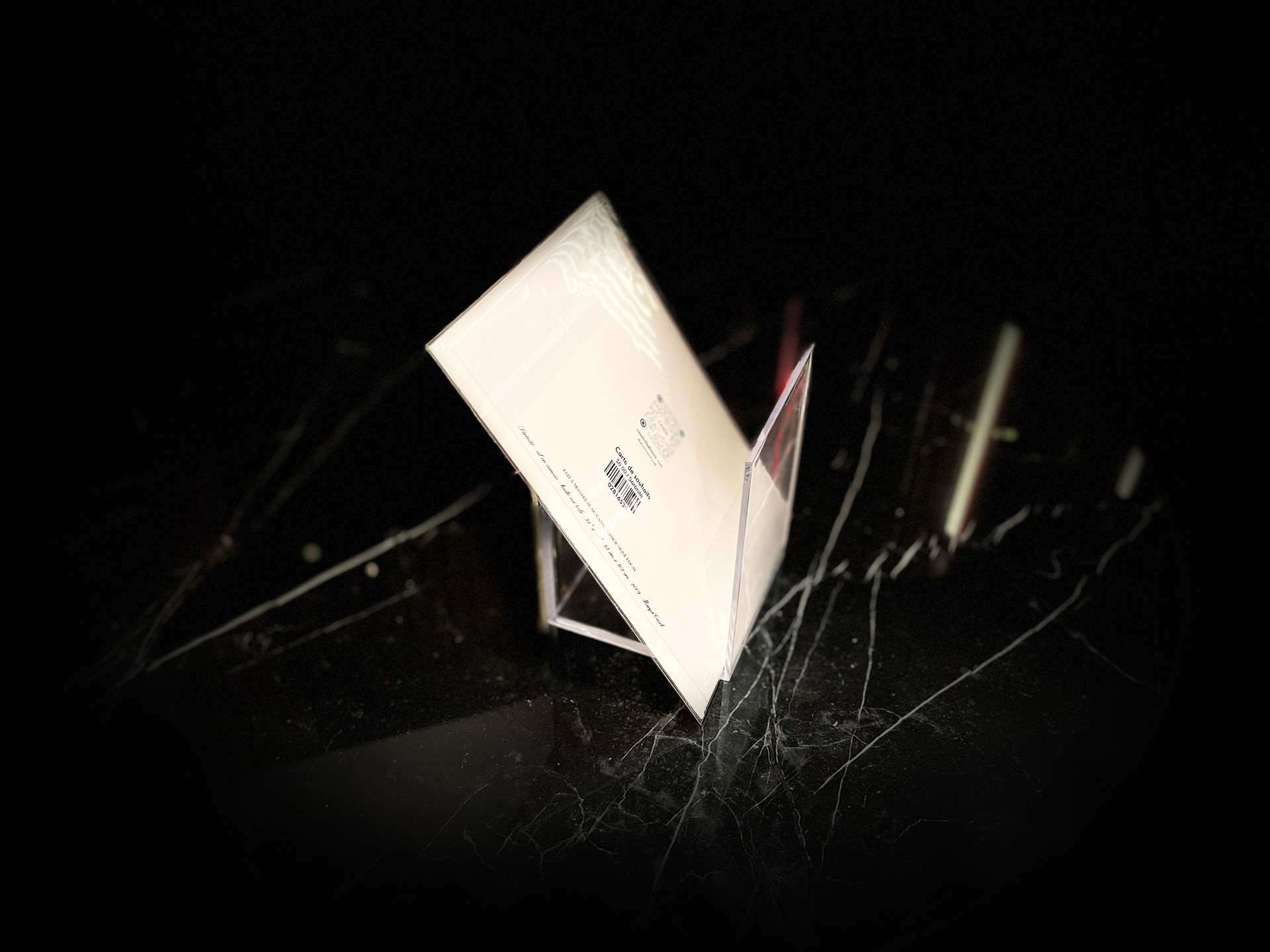 Maryse Casol notecard Sérénité, 2009