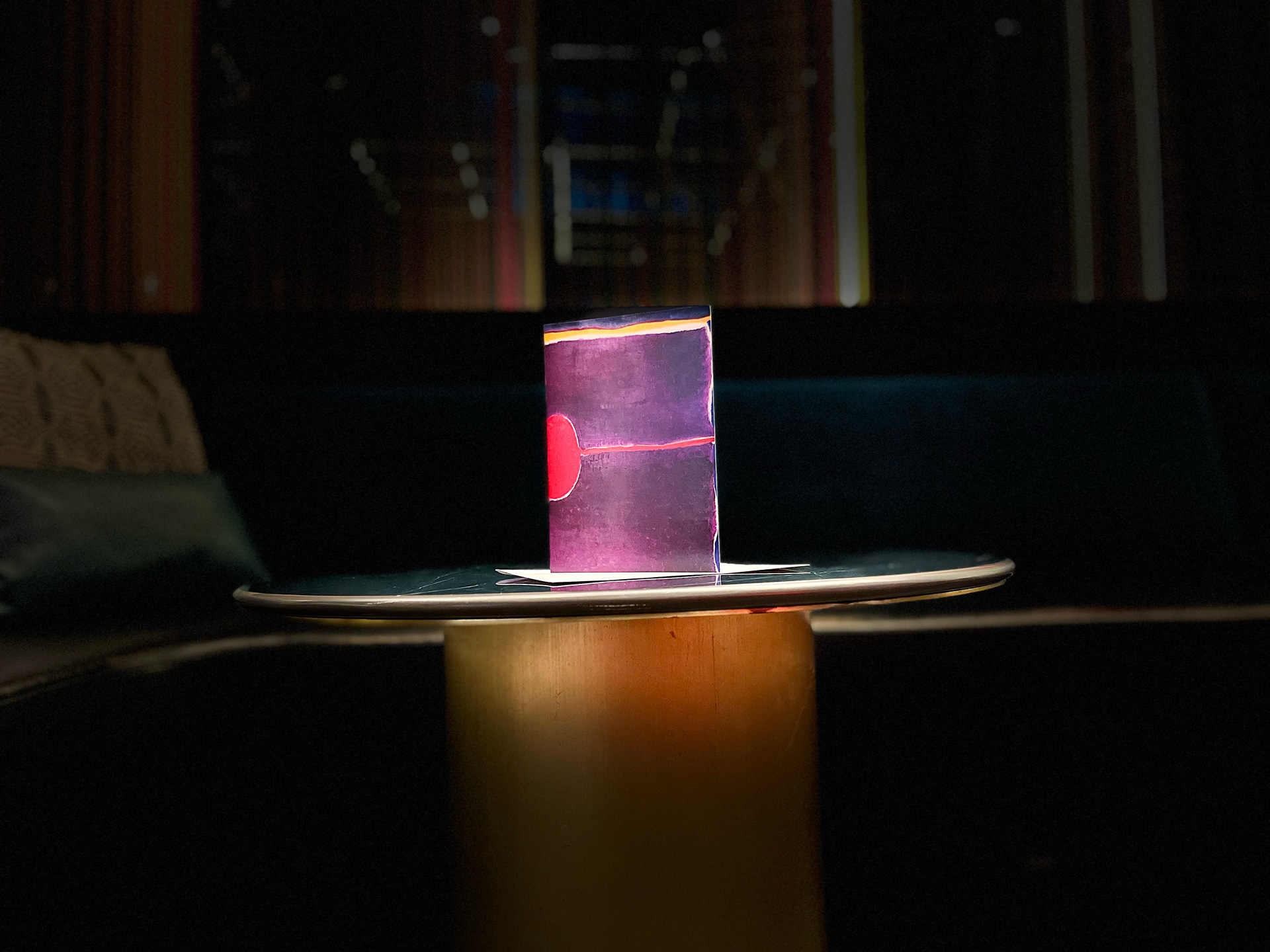 Maryse Casol notecard Corolle de Lumière, 2012