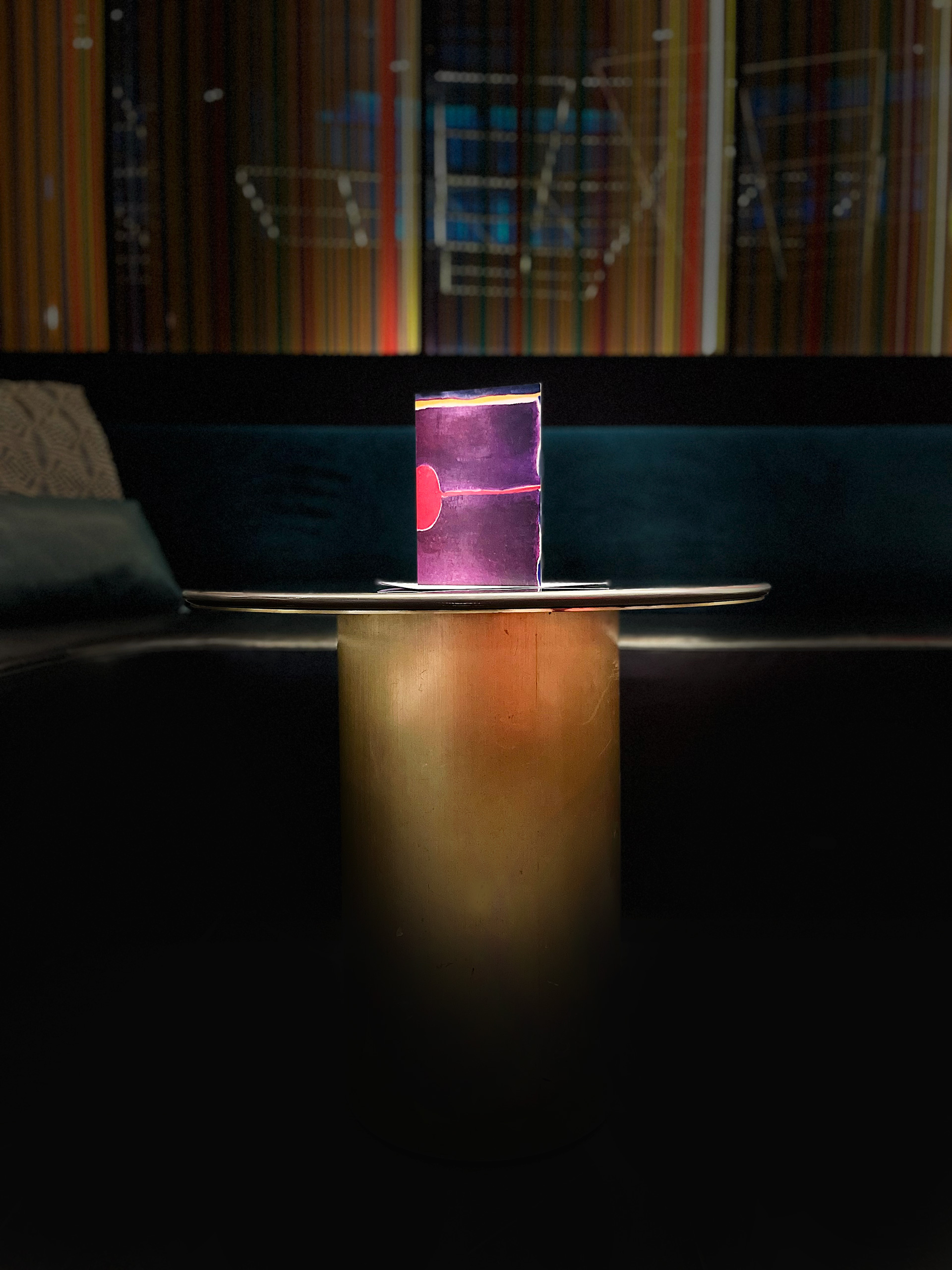 Maryse Casol notecard Corolle de Lumière, 2012