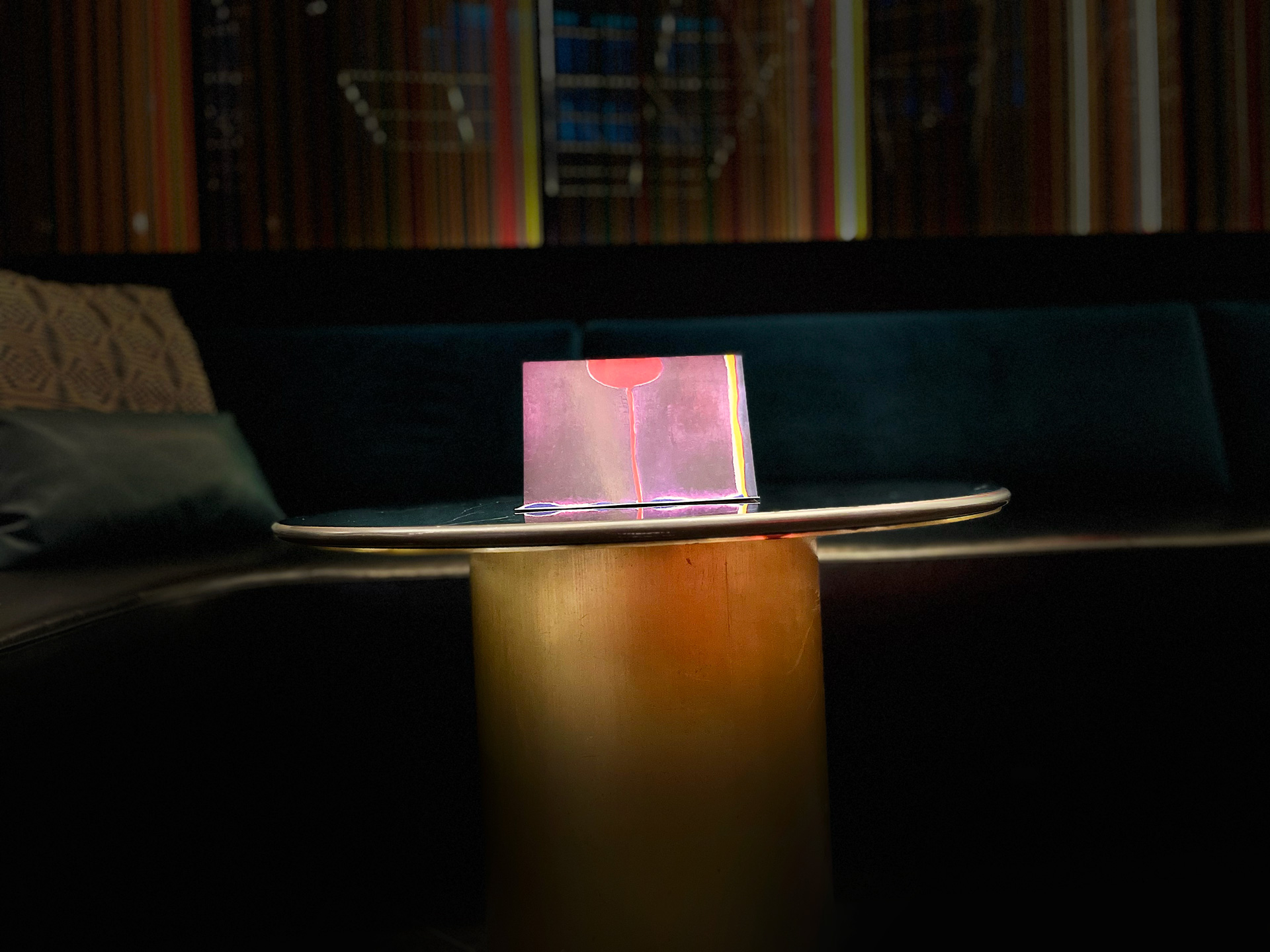 Maryse Casol notecard Corolle de Lumière, 2012