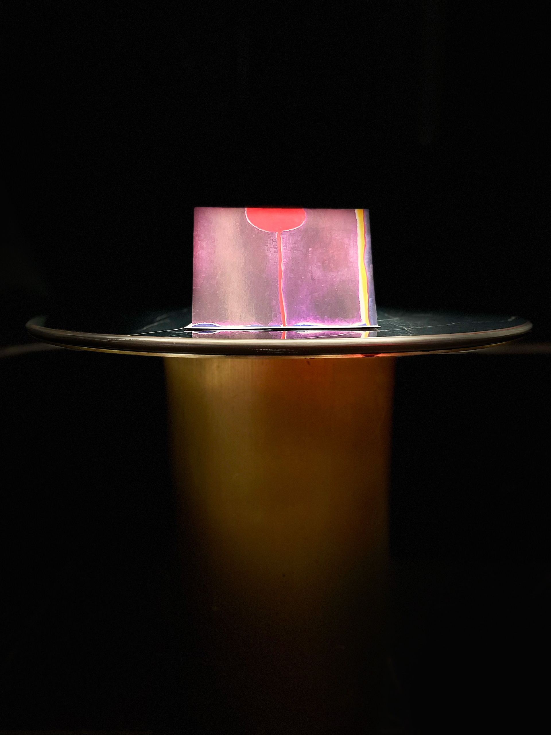 Maryse Casol notecard Corolle de Lumière, 2012