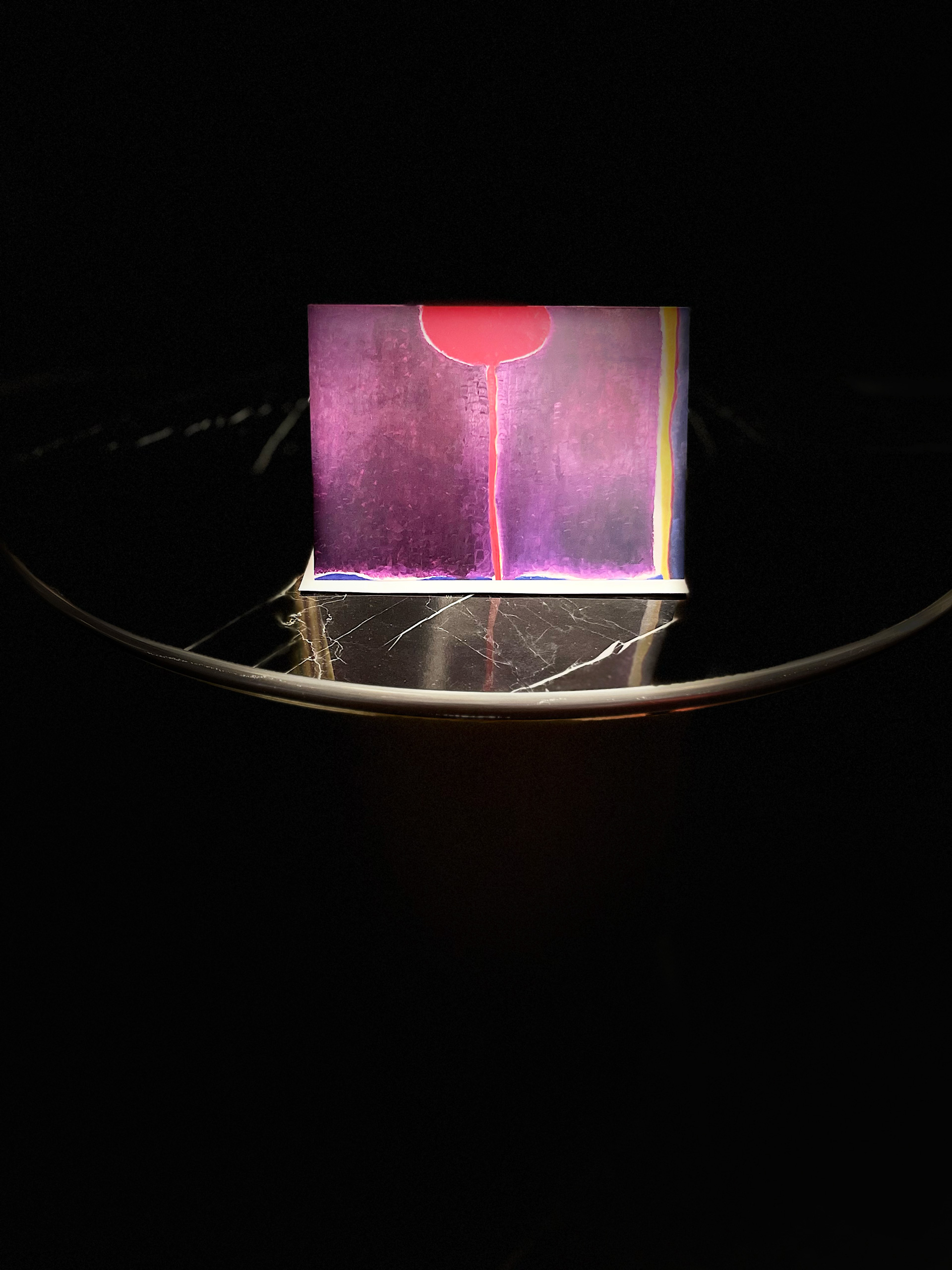 Maryse Casol notecard Corolle de Lumière, 2012