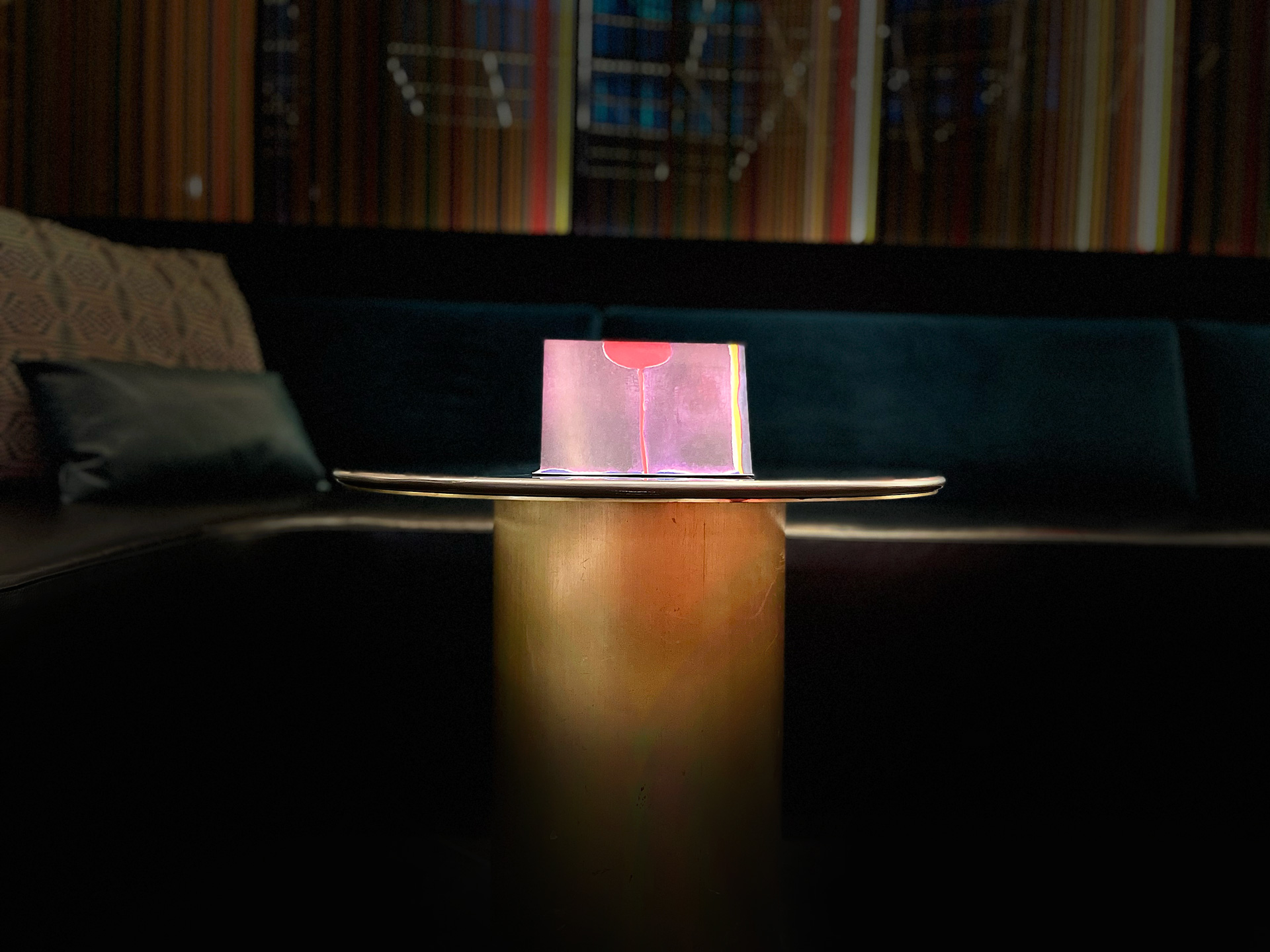 Maryse Casol notecard Corolle de Lumière, 2012