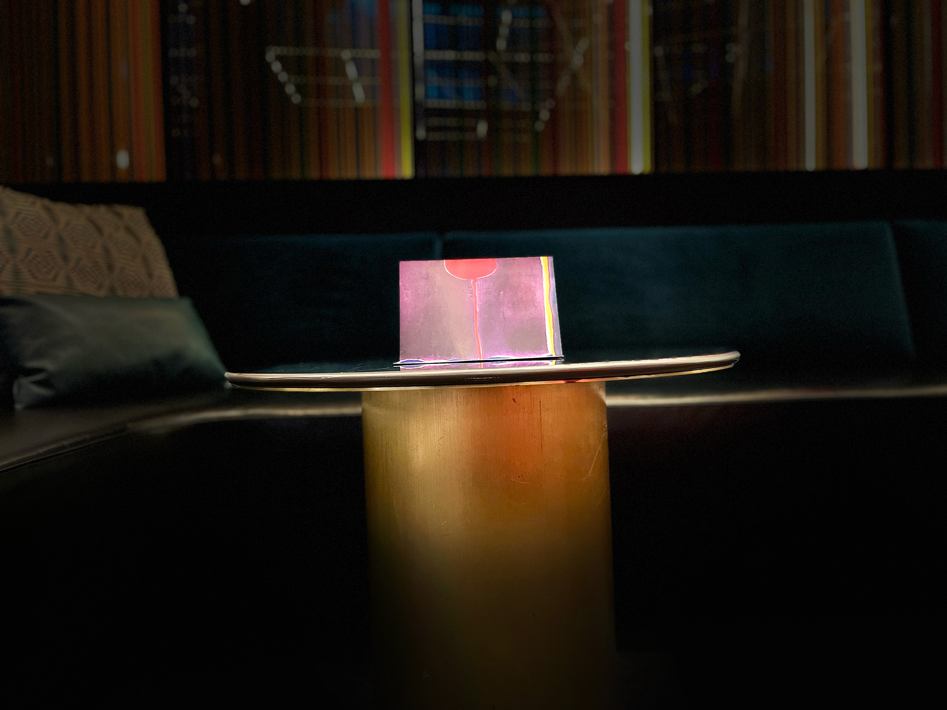 Maryse Casol notecard Corolle de Lumière, 2012