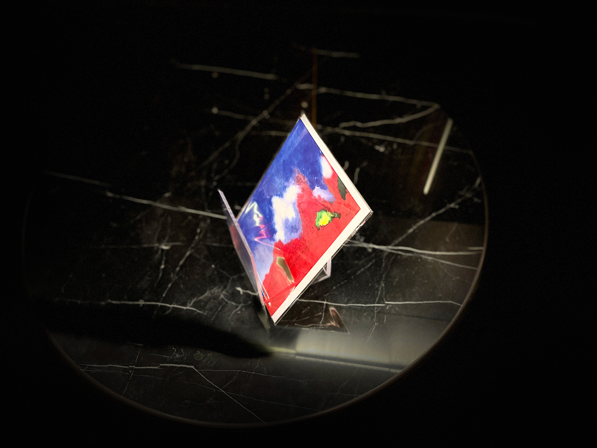 Maryse Casol carte de souhaits Lumière Tourmaline, 2016