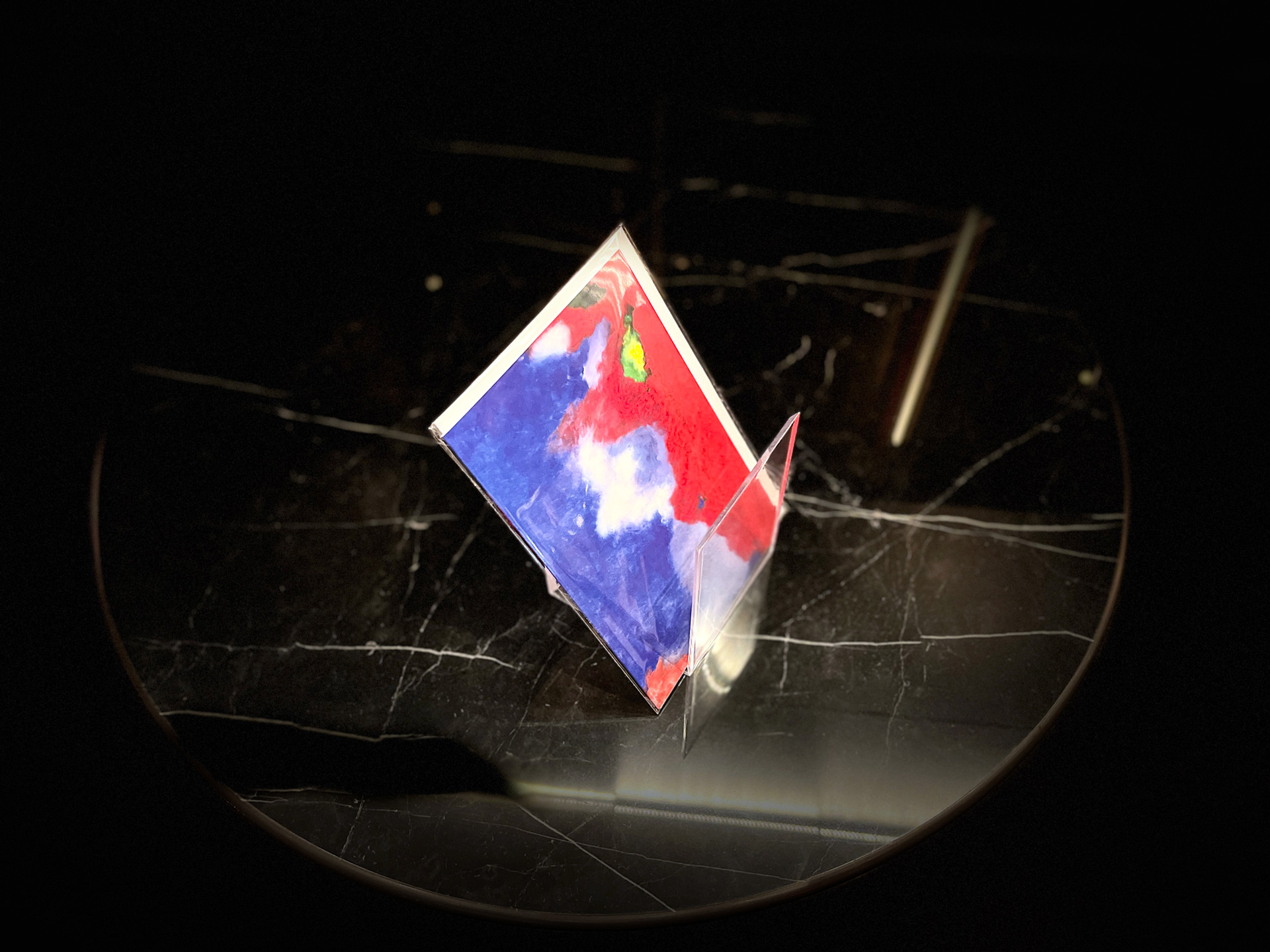 Maryse Casol carte de souhaits Lumière Tourmaline, 2016