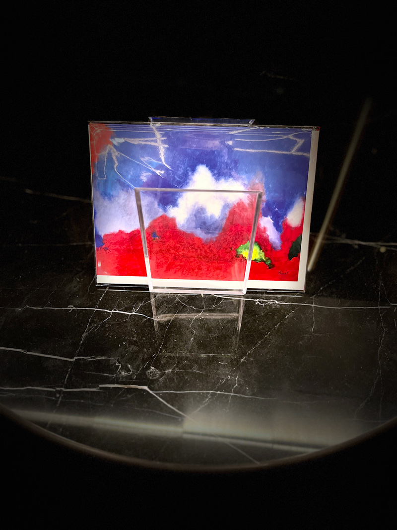 Maryse Casol carte de souhaits Lumière Tourmaline, 2016