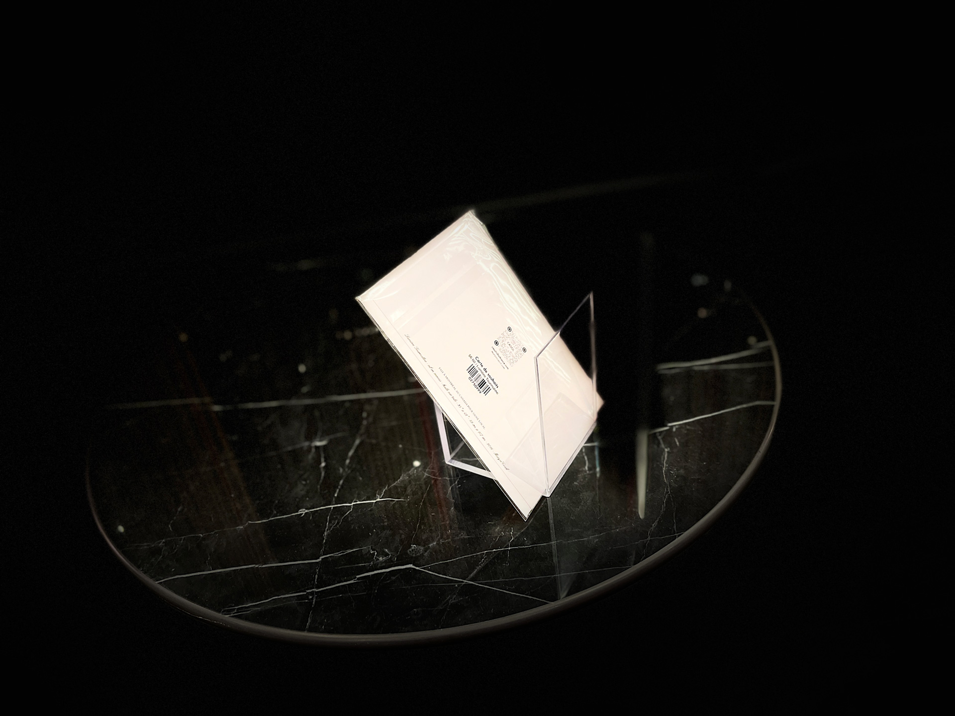 Maryse Casol carte de souhaits Lumière Tourmaline, 2016